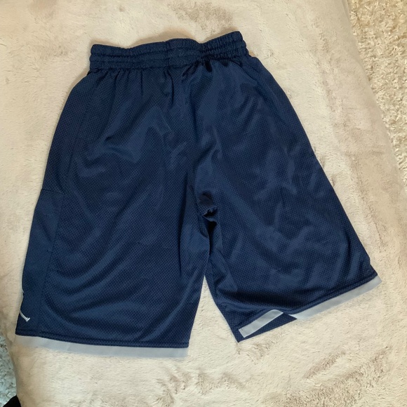 Nike L Blue Jordan Basketball Shorts Boys - Picture 2 of 7